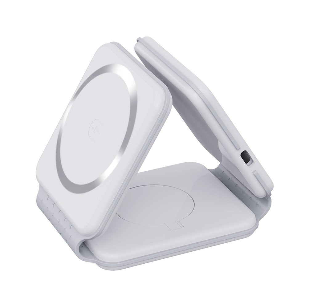 Foldable 3-in-1 Magnetic Wireless Charger
